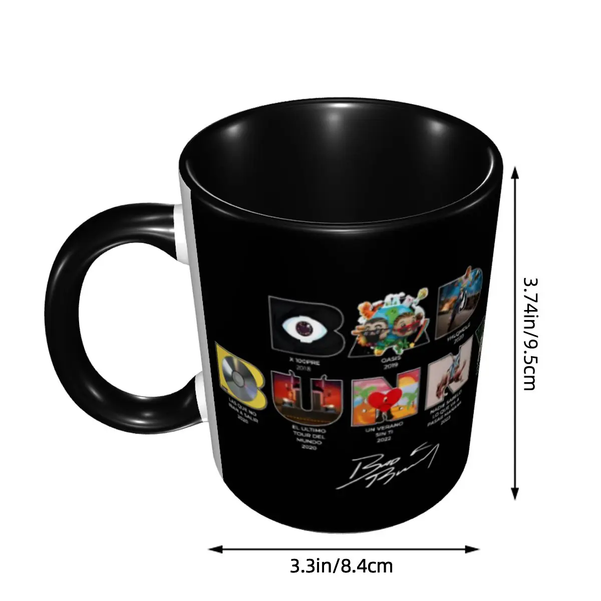 Bads Bunnys DTMF Debi Tirar Ma - Coffee Tea Cup Foto review and price