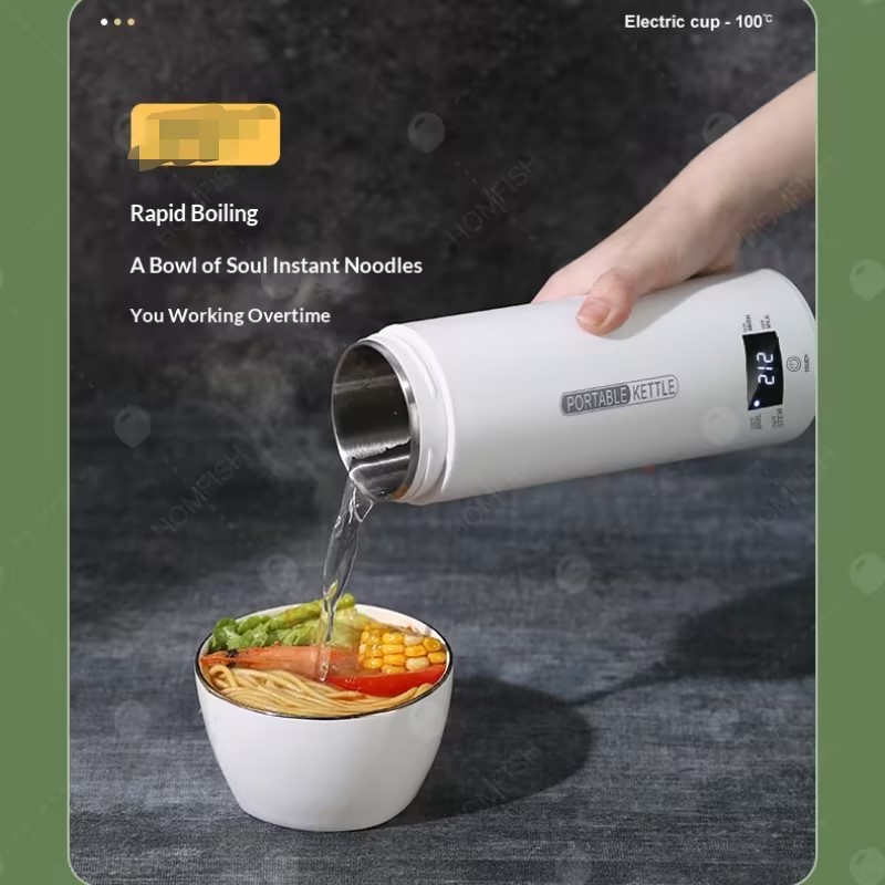 450ML Electric Kettles Portabl - Coffee Tea Menu review and price