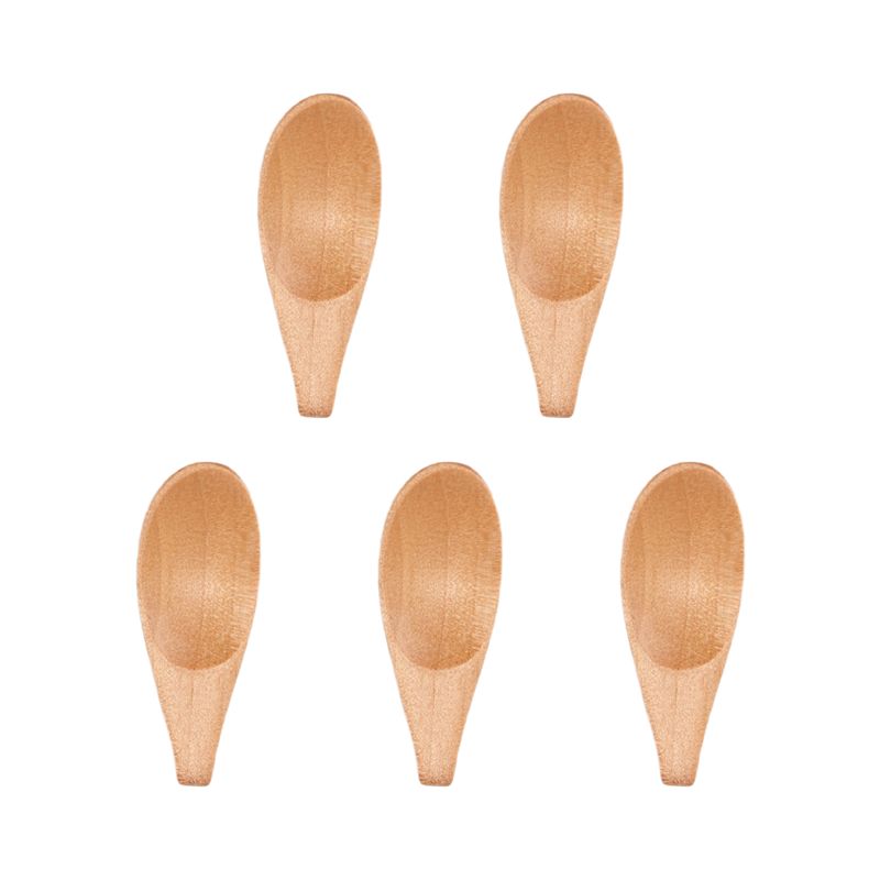 B69C 5 Pieces Mini Wooden Spoo - Coffee Tea Etc review and price