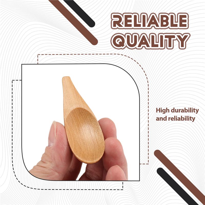 B69C 5 Pieces Mini Wooden Spoo - Coffee Tea Etc review and price