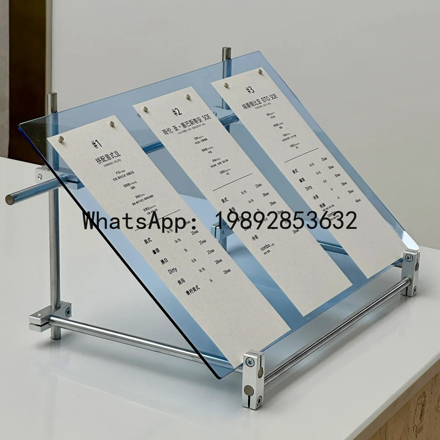 YFY Acrylic Optical Axis Displ - Coffee Tea Menu review and price