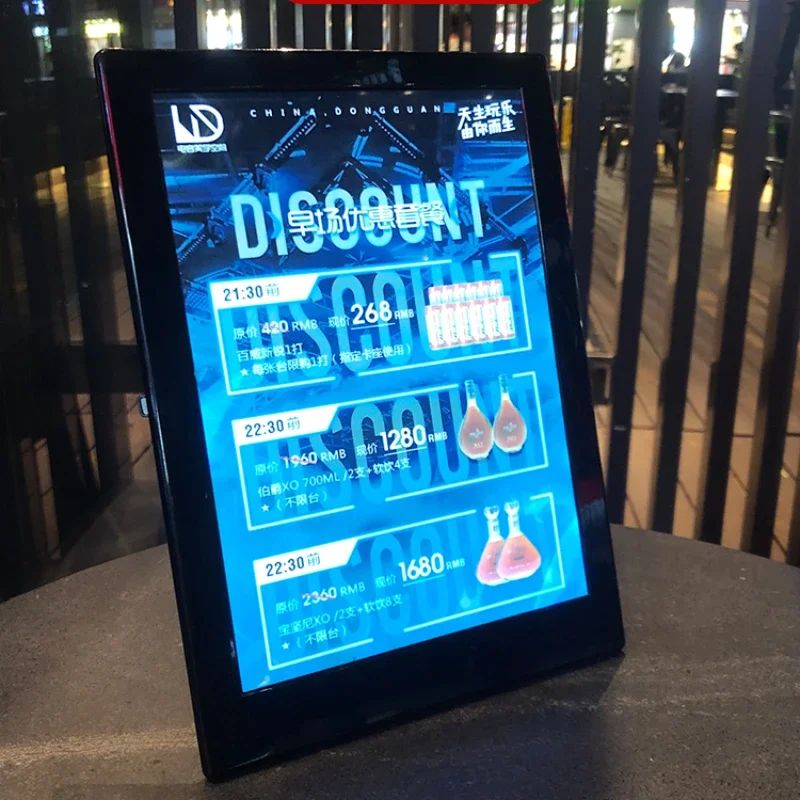Illuminated LED Wine List Disp - Coffee Tea Menu review and price