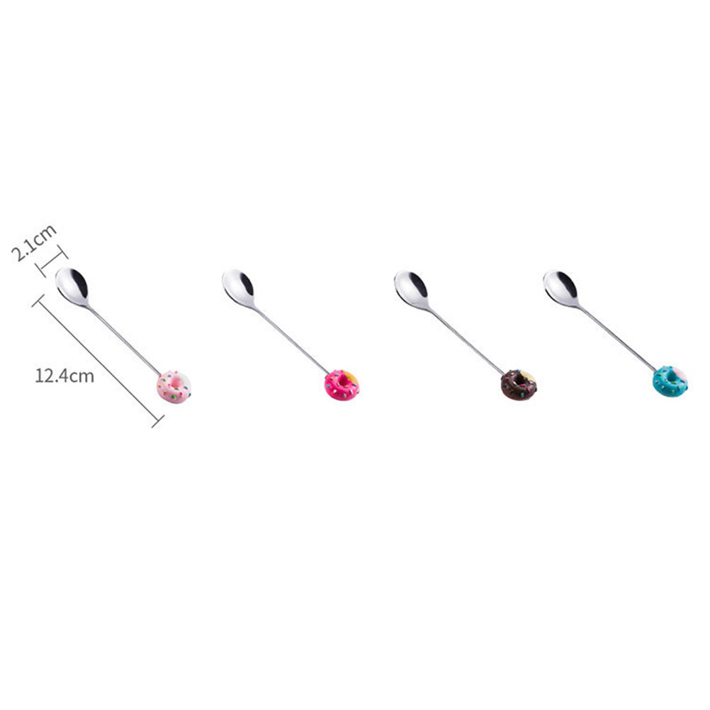 4Pcs Eye Catching Doughnut Des - Coffee Jelly Tea review and price