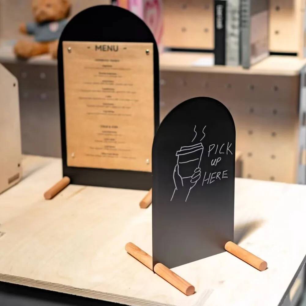 Metal Hand-Painted Menu Stand  - Coffee Tea Menu review and price