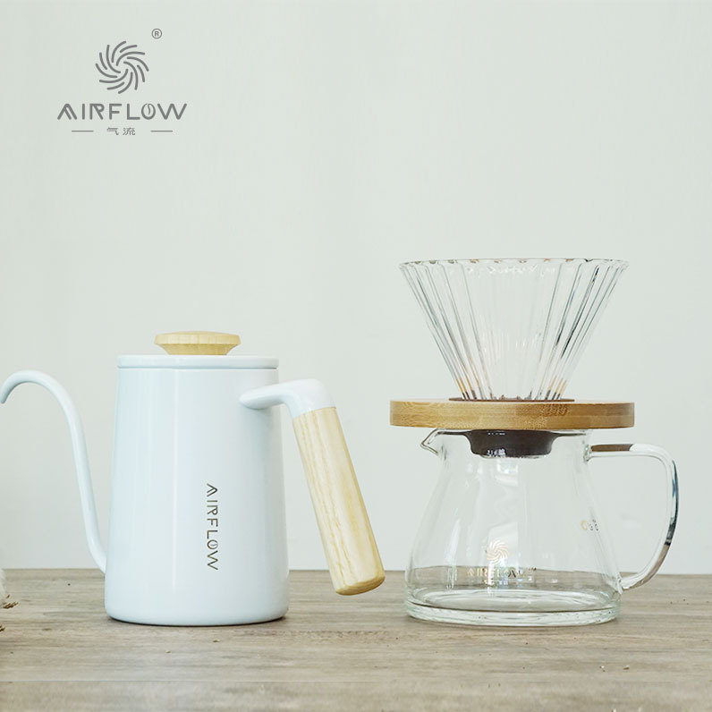 Pour Over Coffee Set With Wood - Coffee Dripper V60 review and price