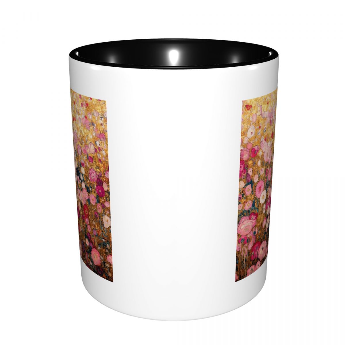 Gustav Klimt Pink Flower Garde - Coffee Tea Garden review and price