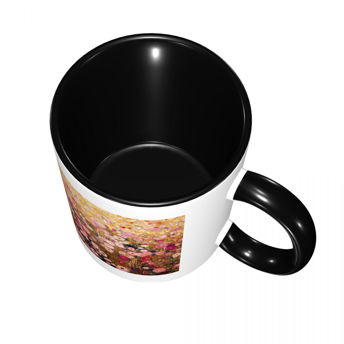 Gustav Klimt Pink Flower Garde - Coffee Tea Garden review and price