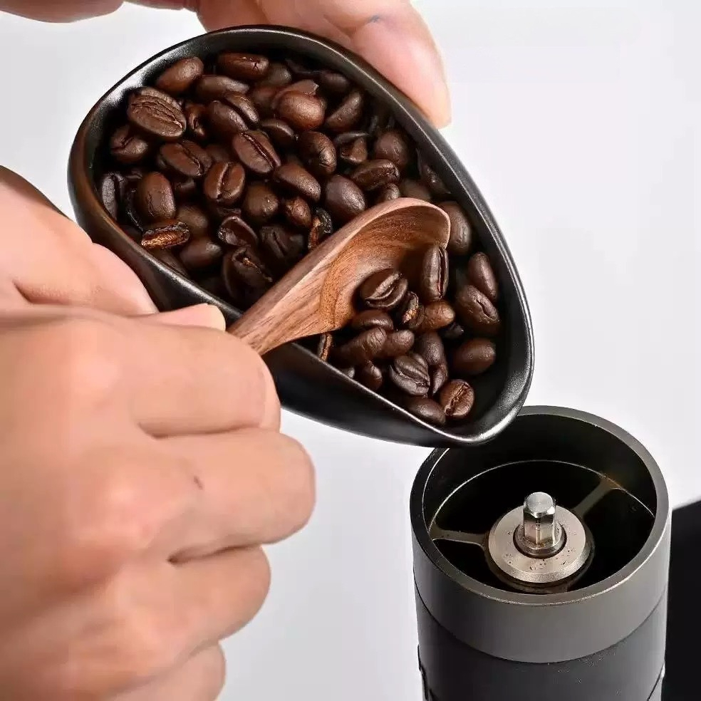 Ceramic Coffee Bean Dosing Tra - Coffee Tea Beans review and price