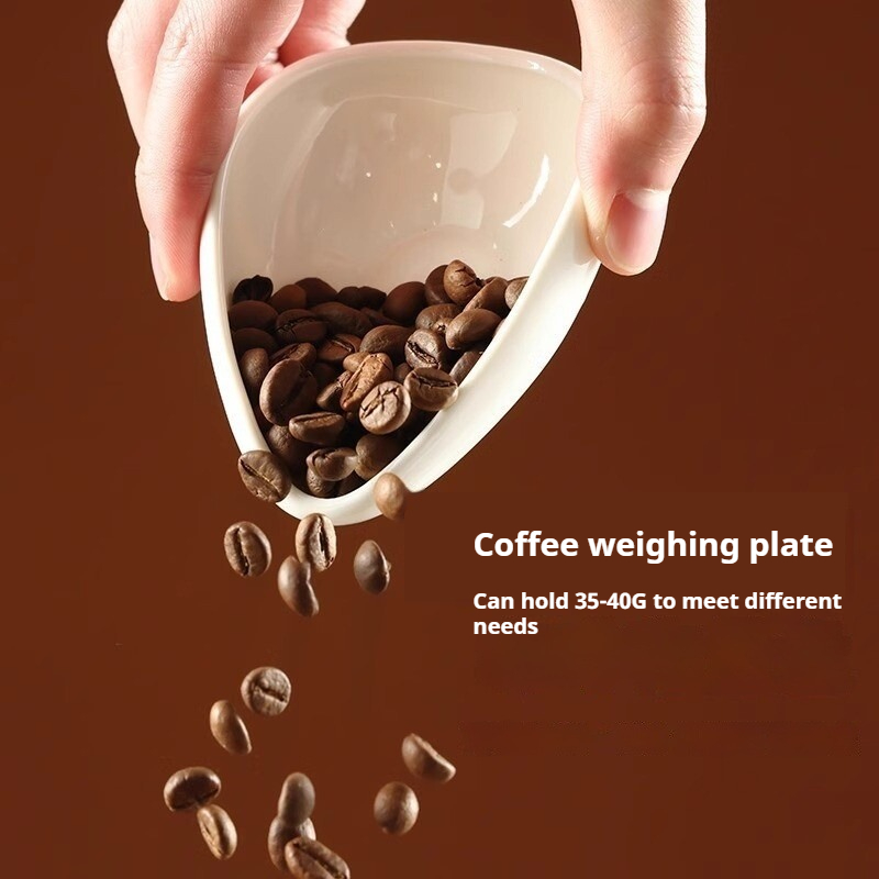 Ceramic Coffee Bean Dosing Tra - Coffee Tea Beans review and price