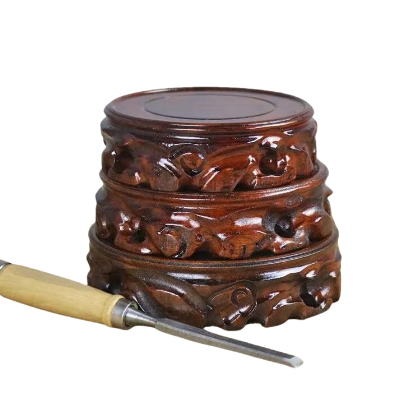 Wooden Plant Saucer & Flower P - Coffee Tea Garden review and price