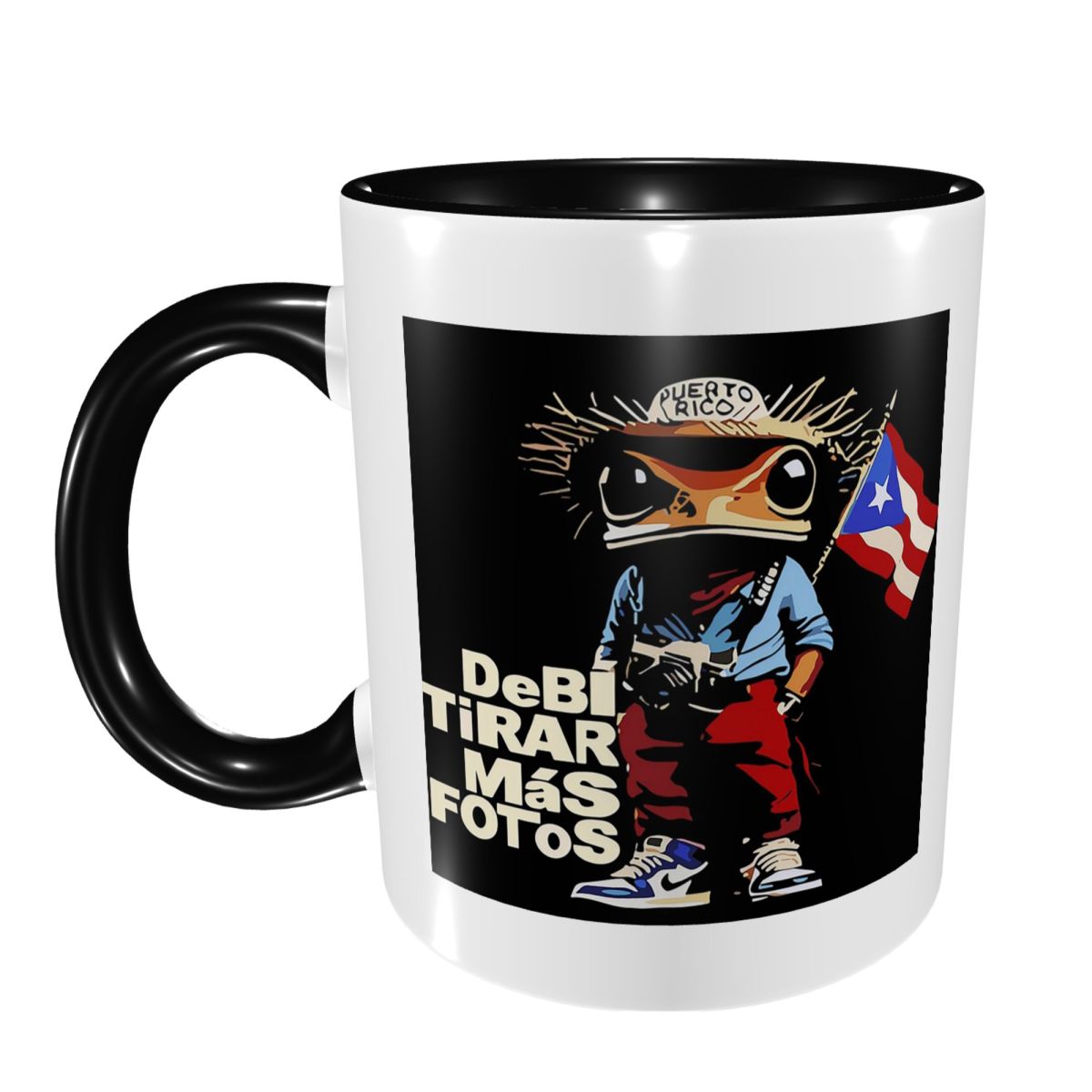 Bad Bunny DTMF Debi Tirar Mas  - Coffee Tea Cup Foto review and price