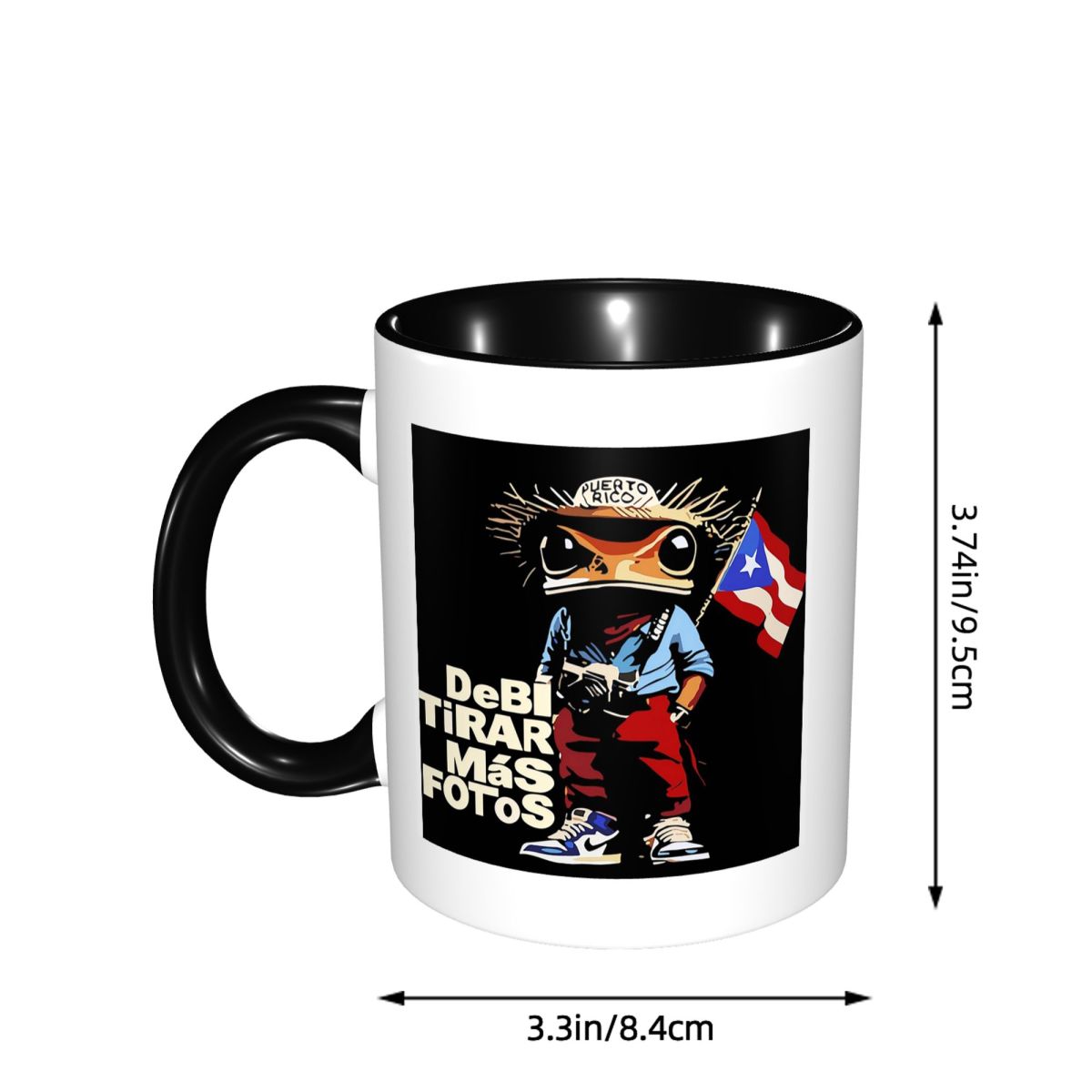 Bad Bunny DTMF Debi Tirar Mas  - Coffee Tea Cup Foto review and price