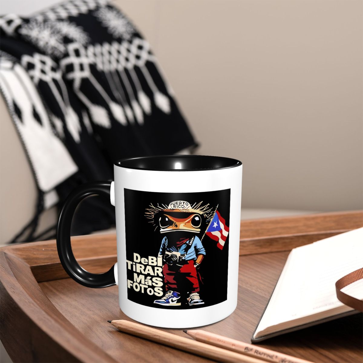 Bad Bunny DTMF Debi Tirar Mas  - Coffee Tea Cup Foto review and price