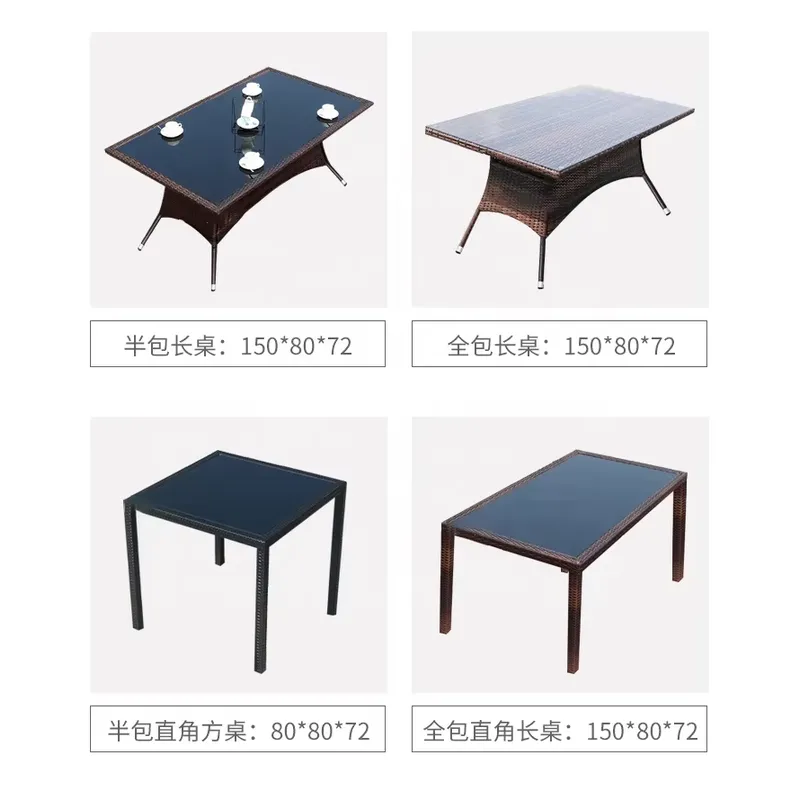 Outdoor Rattan Table and Chair - Coffee Tea Garden review and price