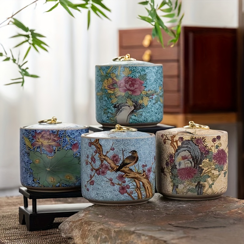 Enamel Color Ceramic Tea Cans  - Coffee Tea Etc review and price