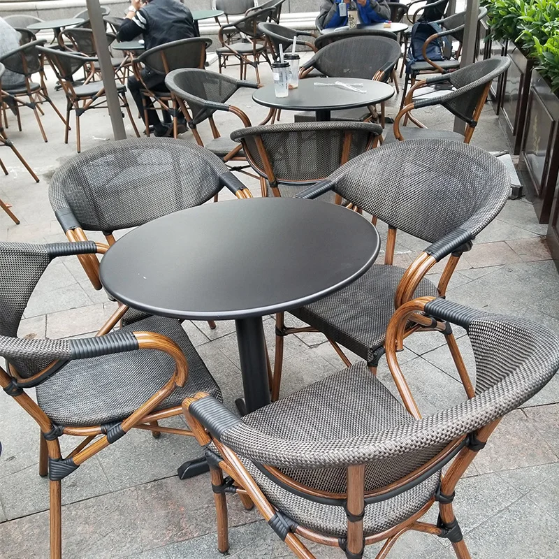 Outdoor garden rattan courtyar - Coffee Tea Garden review and price