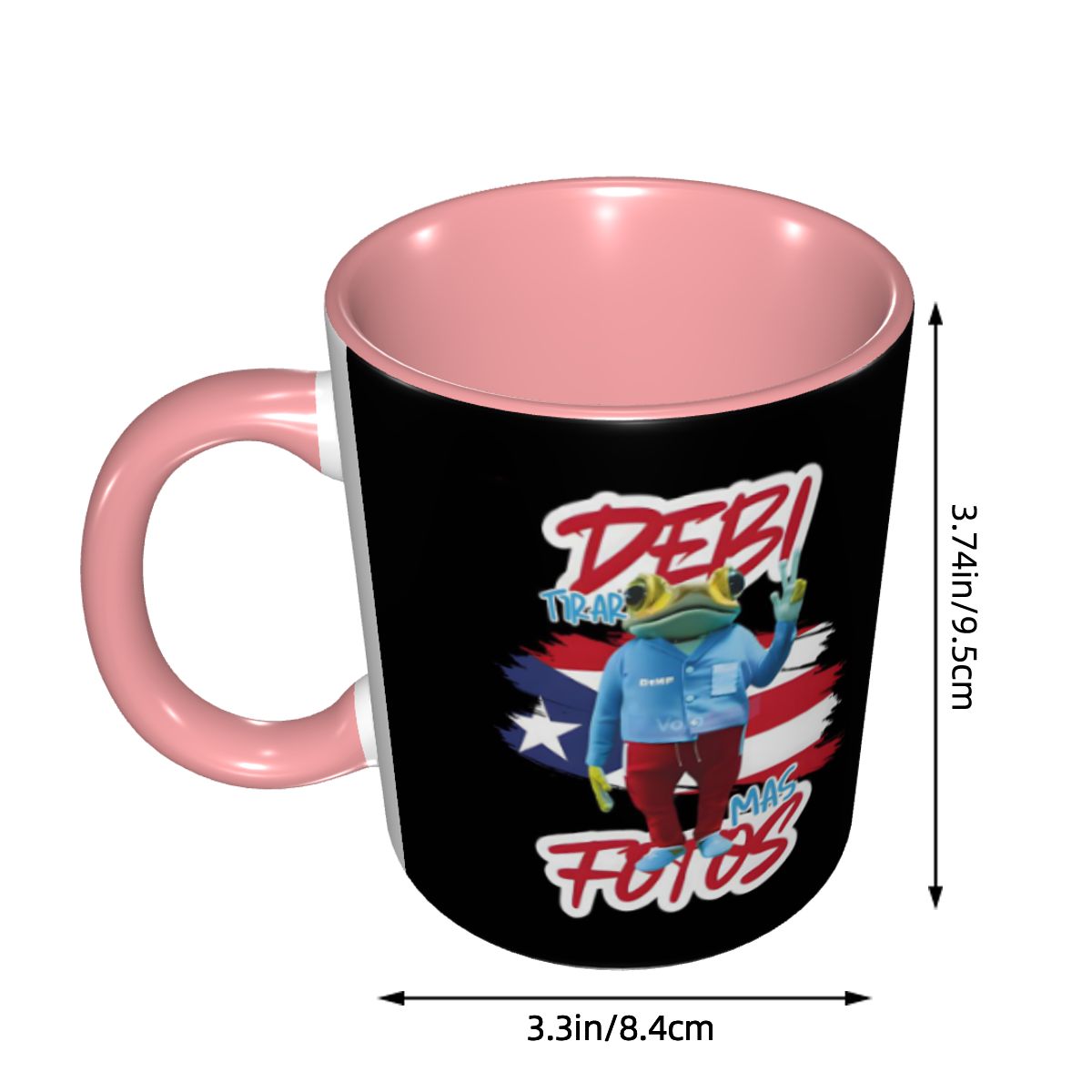 Bad Bunny DTMF Debi Tirar Mas  - Coffee Tea Cup Foto review and price