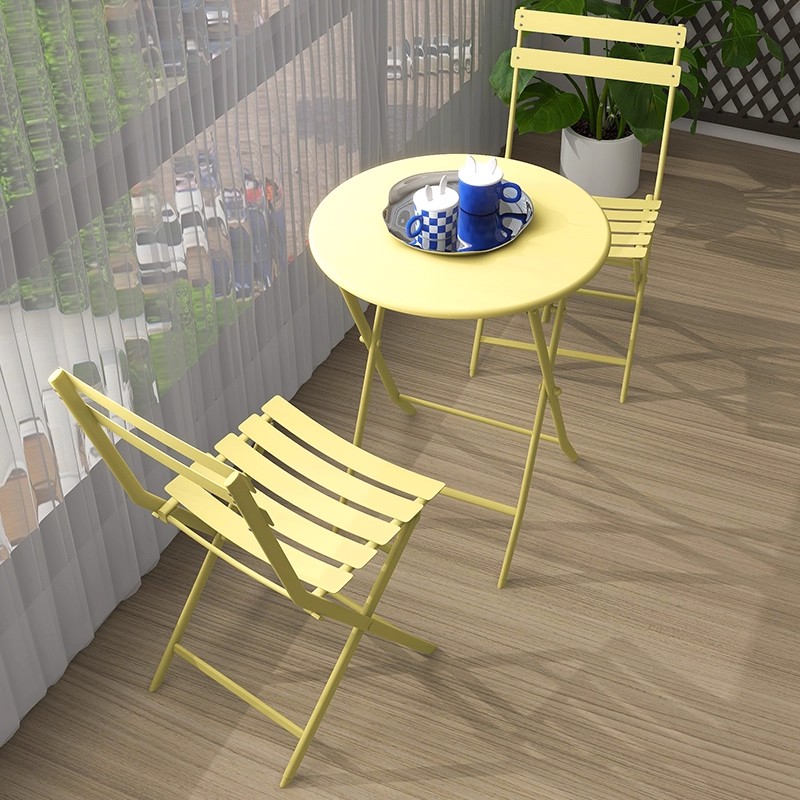 Small Folding Tea Table with C - Coffee Tea Garden review and price
