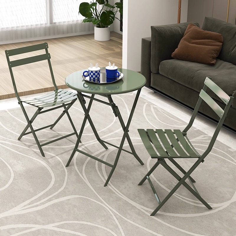 Small Folding Tea Table with C - Coffee Tea Garden review and price