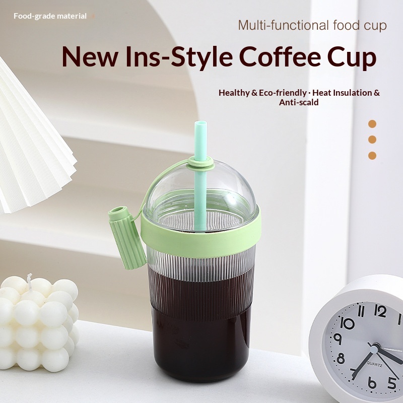 Sucking Coffee Cup Portable La - Coffee Jelly Tea review and price