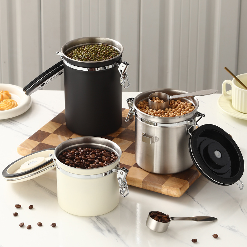 Coffee Canister, Airtight Stai - Coffee Tea Etc review and price