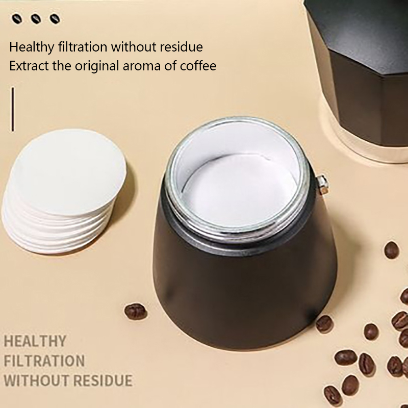 100Pcs Round Coffee Filter Pap - Coffee Dripper V60 review and price