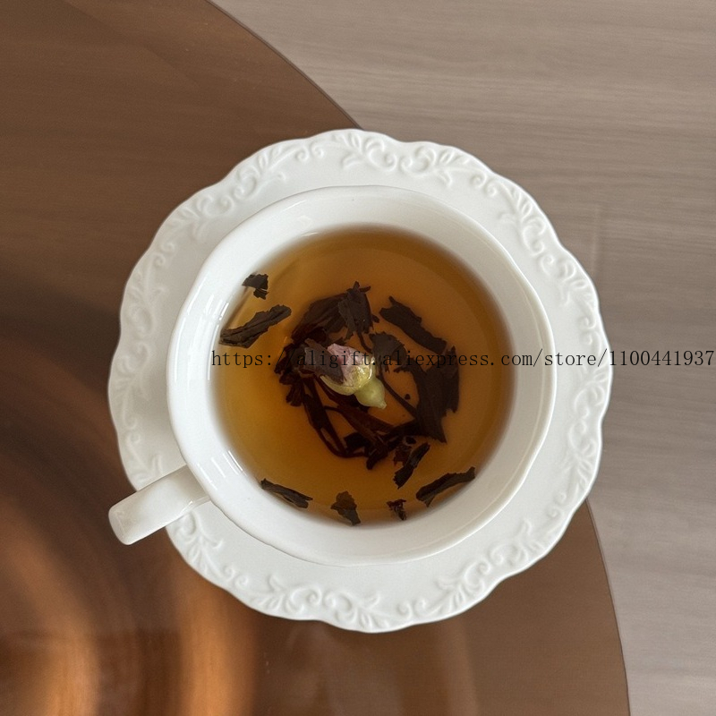 French Light Luxury Embossed F - Coffee Tea Set Up review and price