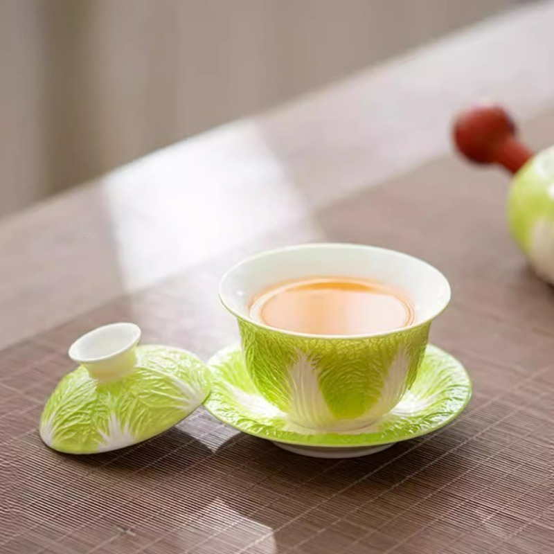 Mutton Fat Jade Porcelain Bai  - Coffee Tea Set Up review and price