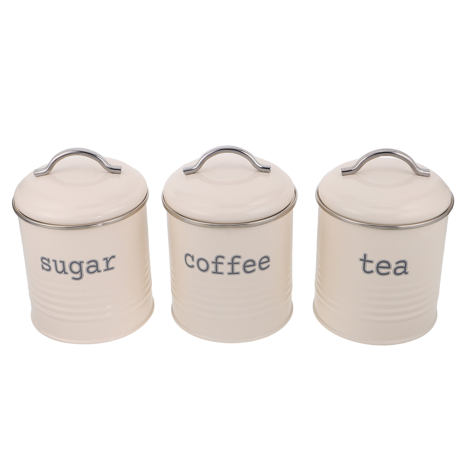 3Pcs Sealed Coffee Bean Contai - Coffee Tea Beans review and price