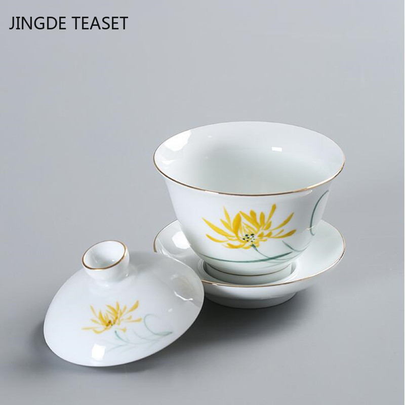 Chinese Retro Hand Painted Cer - Coffee Tea Set Up review and price